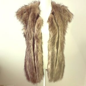 Design Lab Faux Fur Vest